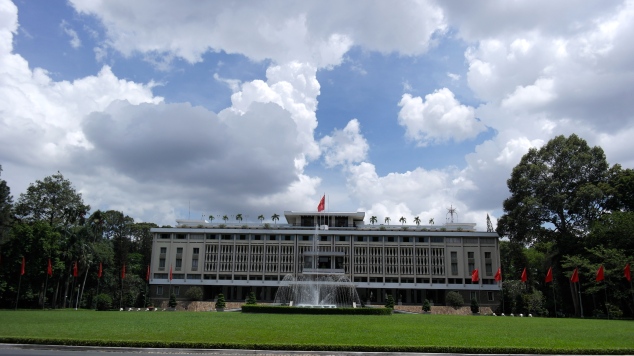 O palácio da reunificação